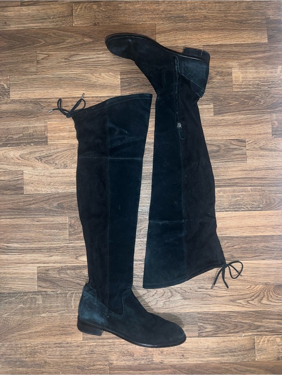 Dolce Vita Shoes - Dolce Vita Black Over-the-Knee Suede Boots